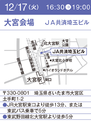 実施会場・日程