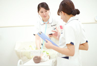 了德寺大学 実習の様子