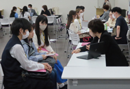 徳洲会グループの病院合同説明会の様子