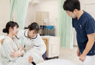 秀明大学 実習の様子