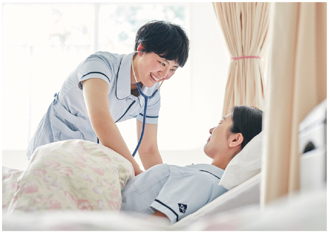 東京有明医療大学 実習の様子