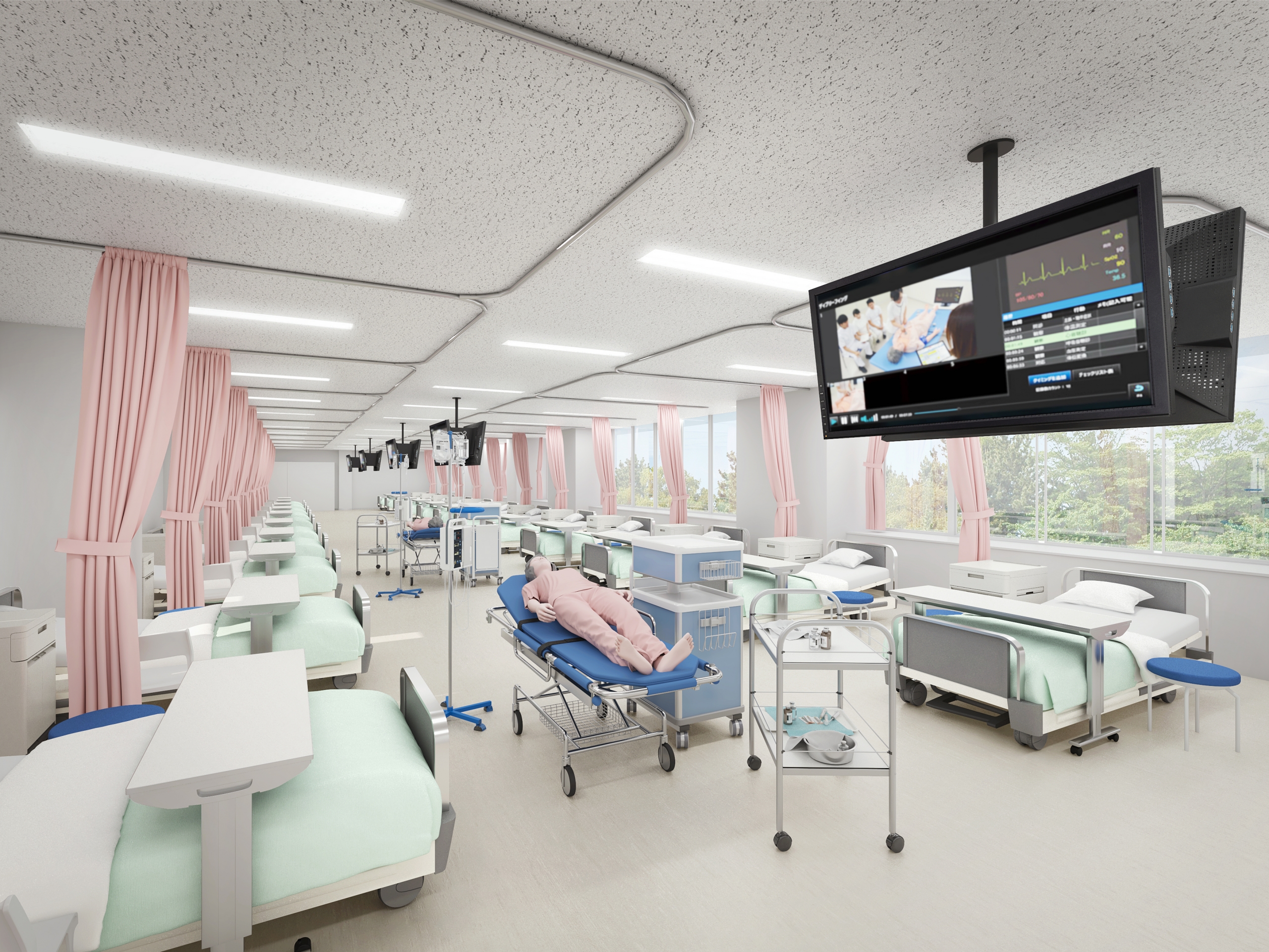 椿森キャンパス実習室２完成想定図