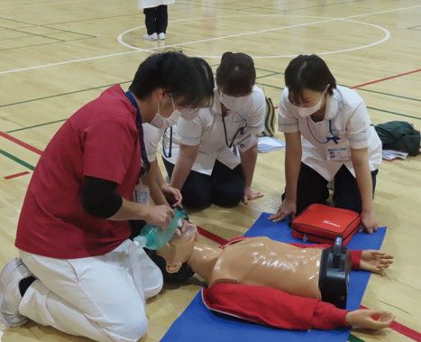徳洲会グループの病院合同説明会の様子